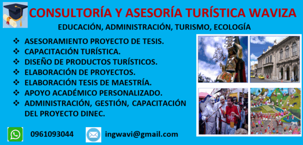 Consultoría y Asesoría Turística WAVIZA