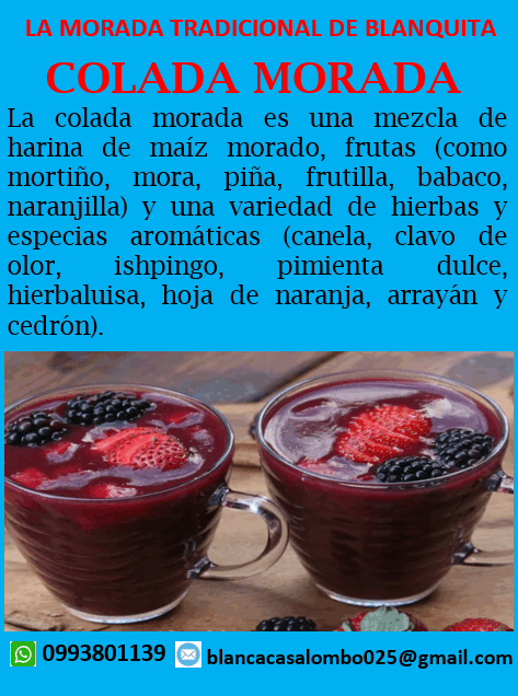 Colada Morada