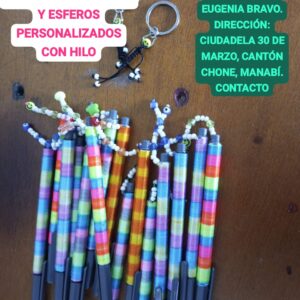 Esferos y llaveros