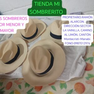 SOMBRERO DE PAJA TOQUILLA