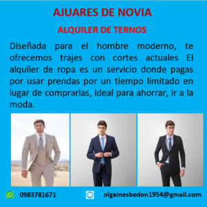Alquiler de ternos