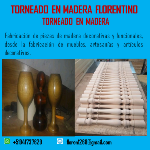 Torneado en madera