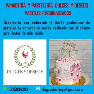 Pasteles personalizados