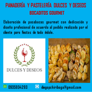 Bocaditos gourmet