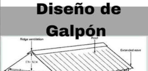 Diseño y construccion de galpon para pollos