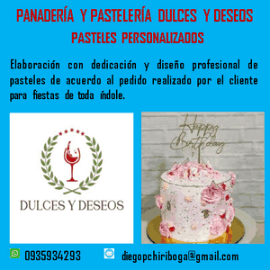 Pasteles personalizados