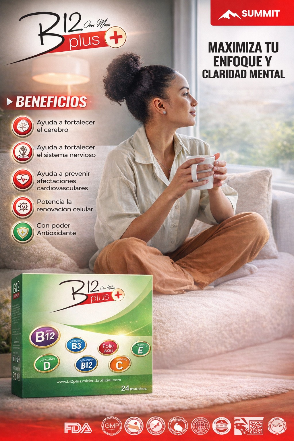 B12 plus parche trasdermico