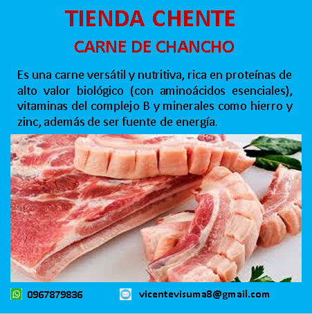 Carne de chancho