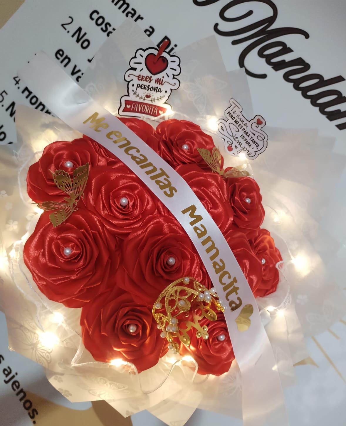 Ramos de rosas