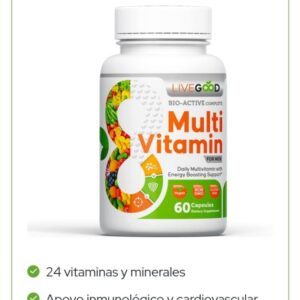 MULTIVITAMINICO COMPLETO BIOACTIVO PARA HOMBRES