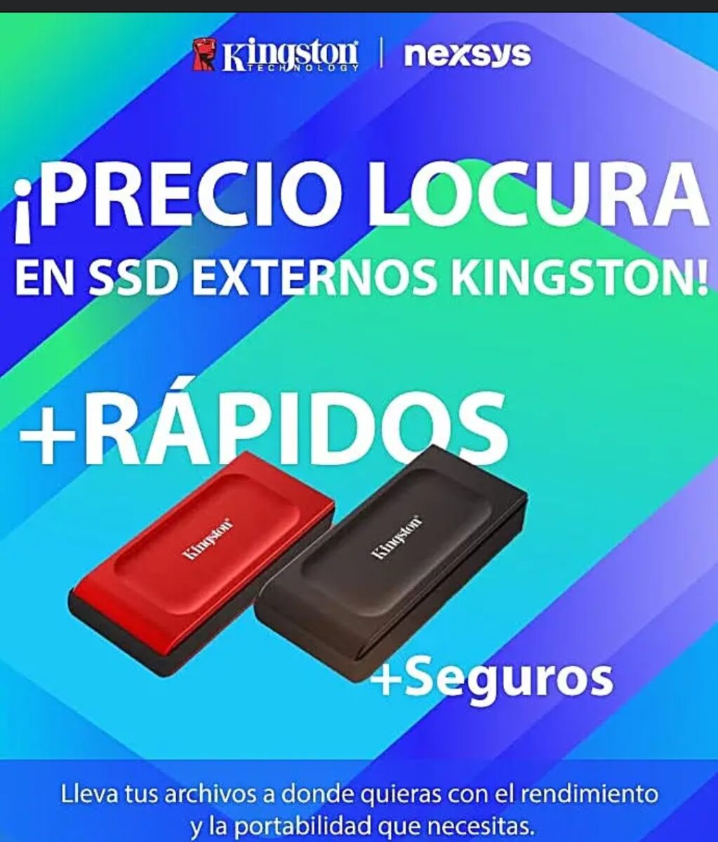 Discos Externo SSD 1 TB KINGSTON