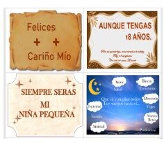 REGALO PARA 18 AÑOS CUMPLIDOS