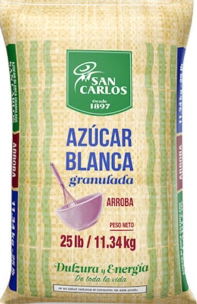 AzĂşcar por arriba o al por mayor