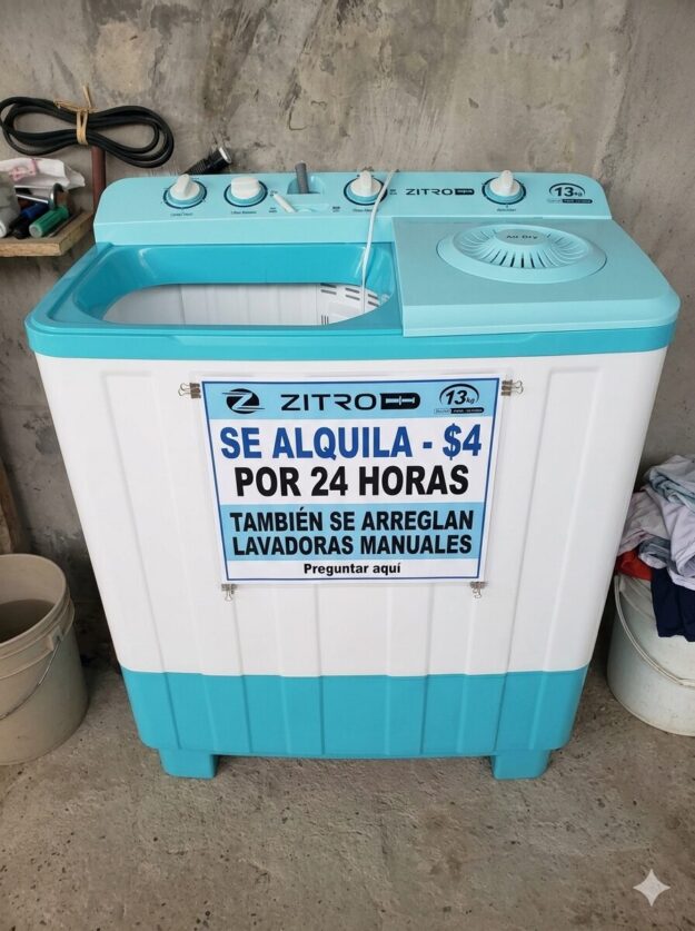 Alquiler de lavadoras