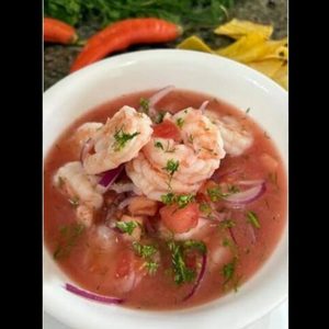 Ceviche de camarón