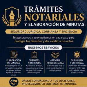Trámites notariales