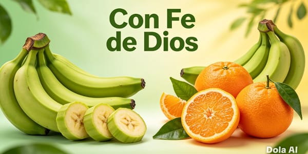 Fruta bendición de Dios