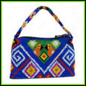 Cartera de mullos
