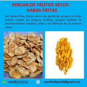 Habas fritas
